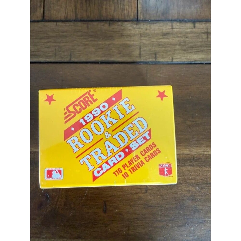 1990 SCORE Rookie Trader Card Set “Player List” (Sealed)